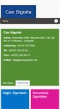Mobile Screenshot of cansigortam.net