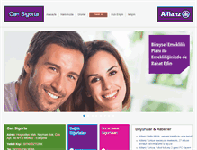 Tablet Screenshot of cansigortam.net
